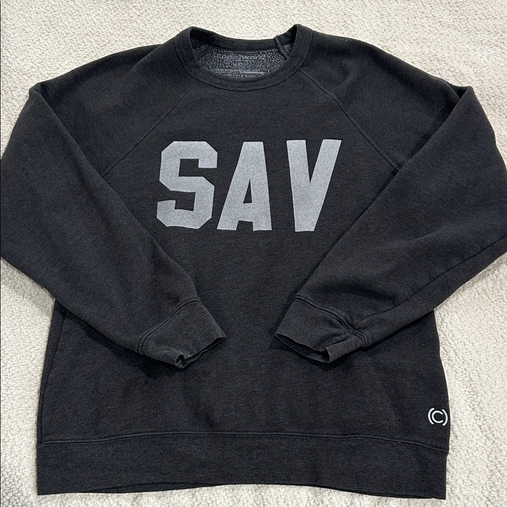 SAV charcoal grey Sweatshirt